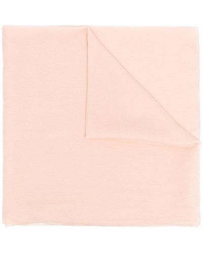 Alberta Ferretti Fine-knit Silk Scarf - Pink