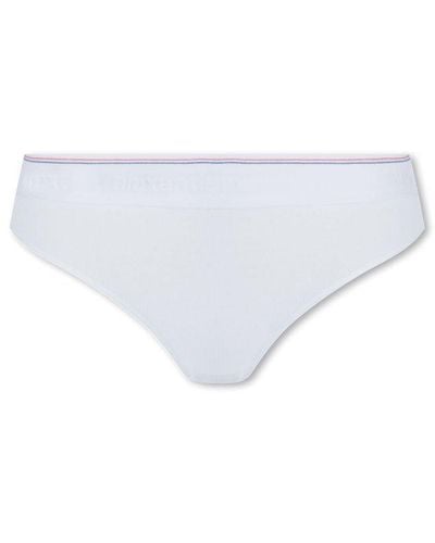 Alexander Wang Briefs With Logo - White