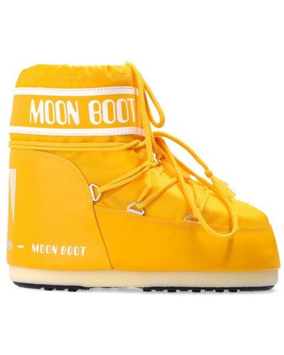 Moon Boot Icon Low Apres-ski Boots - Yellow