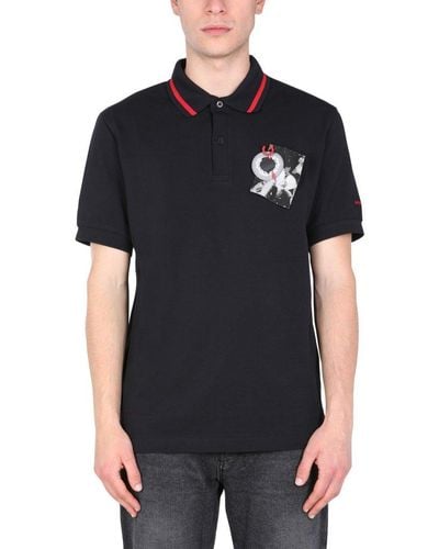 Fred Perry Regular Fit Polo - Black