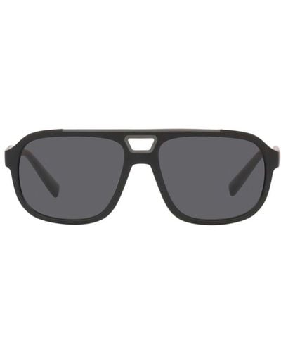 Dolce & Gabbana Aviator Sunglasses - Grey