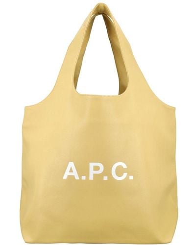 A.P.C. Ninon Tote Bag - Metallic