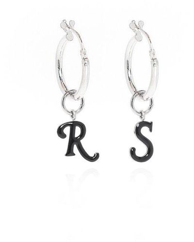 Raf Simons engraved-logo Plaque Necklace