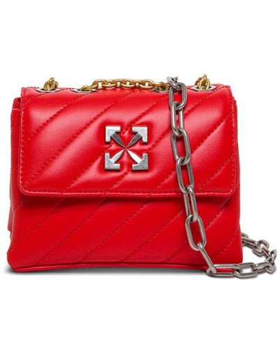 Off-White c/o Virgil Abloh Jackhammer Crossbody Bag In Quilted Leather - Red