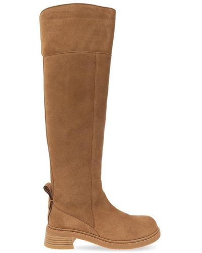 See By Chloé ‘Bonni’ Suede Boots - Brown
