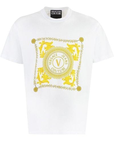 Versace T-shirts And Polos - White