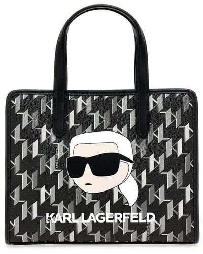 Karl Lagerfeld K/Monogram Clutch Outlet Online - Multicolor Mens Bags
