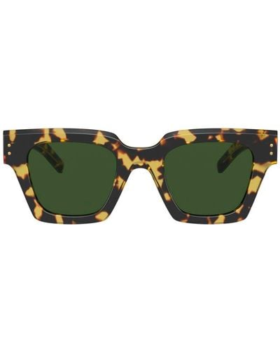 Dolce & Gabbana Square Frame Sunglasses - Green