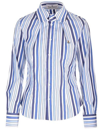 Vivienne Westwood Toulouse Striped Shirt - Blue
