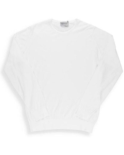 John Smedley Hatfield Knitted Sweater - White