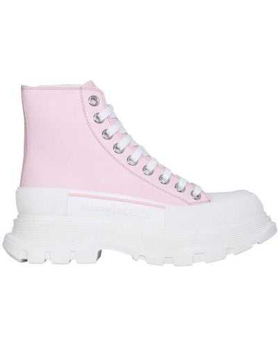 Alexander McQueen Boot Sneakers - Pink