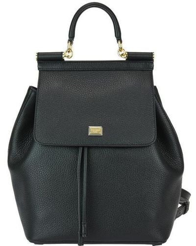 Dolce & Gabbana Sicily Backpack - Black
