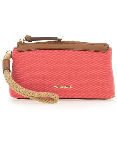 MICHAEL Michael Kors Talia Make-up Bag - Pink