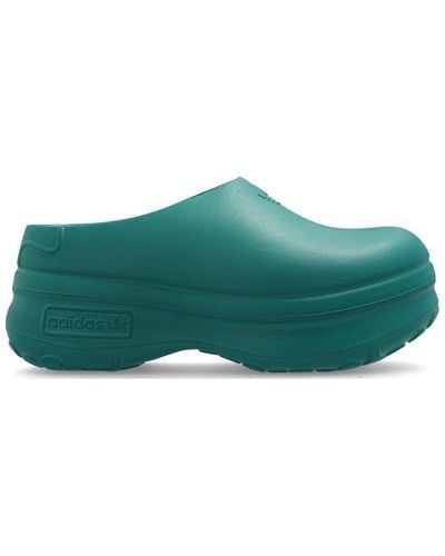 adidas Originals Adifom Stan Smith Platform Slides - Green