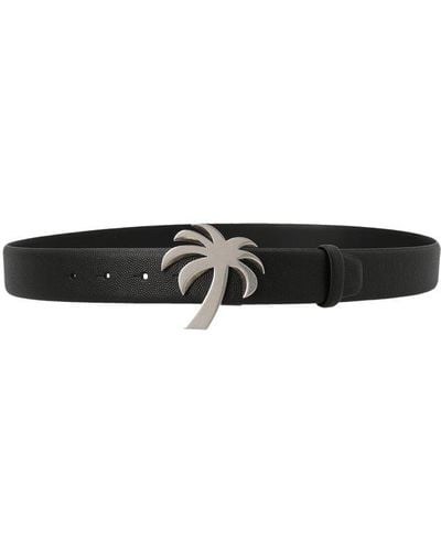 Palm Angels 'palm Beach' Belt - Black