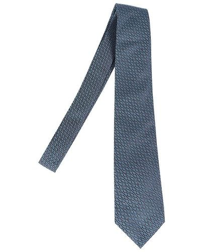 Etro Silk Tie - Blue