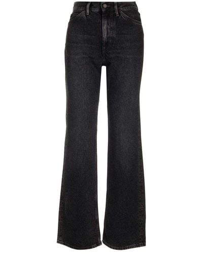 Acne Studios Low-rise Flared Jeans - Blue