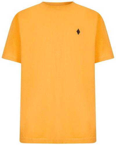 Marcelo Burlon T-shirts And Polos Yellow