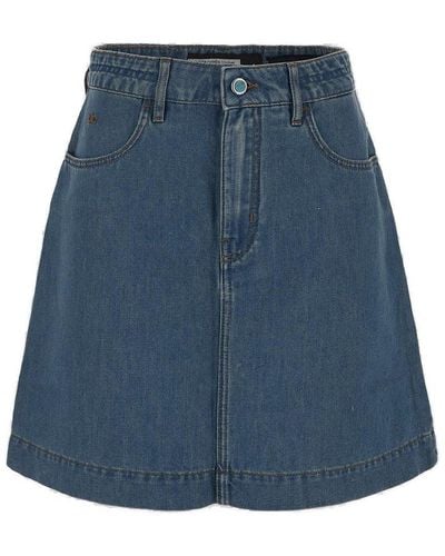 Jacob Cohen Denim Mini Skirt - Blue