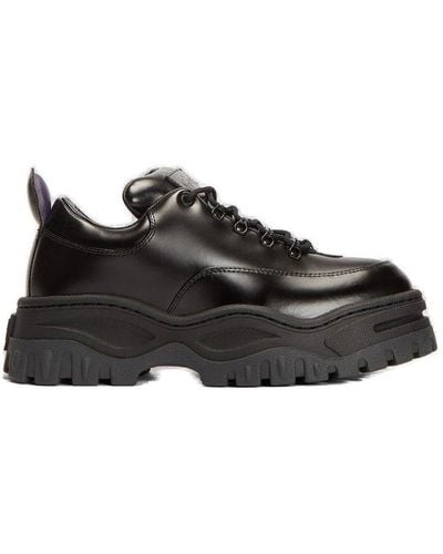 Eytys Angel Lace-up Trainers - Black