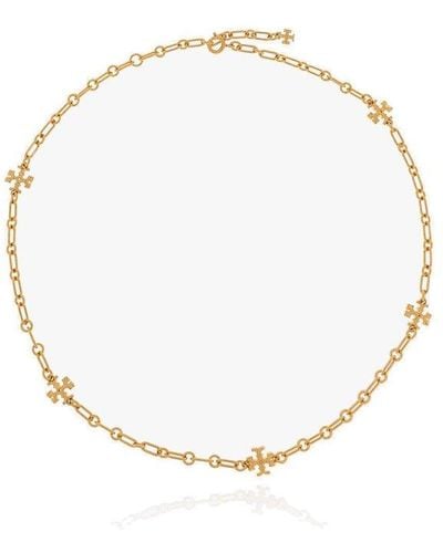 Tory Burch Roxanne Chain Necklace - White