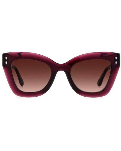 Isabel Marant Cat-eye Frame Sunglasses - Purple