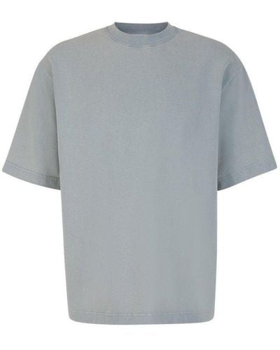 Acne Studios Logo Patch Crewneck T-shirt - Grey