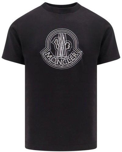 Moncler Logo T-shirt - Black