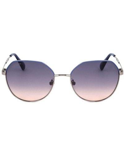 MAX&Co. Round Frame Sunglasses - Purple