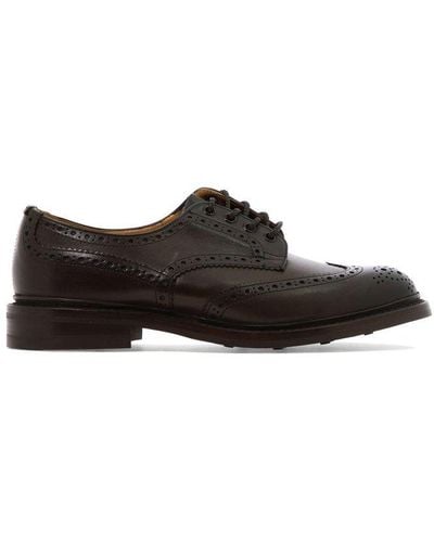Tricker's Bourton Brogue Lace-up Shoes - Brown