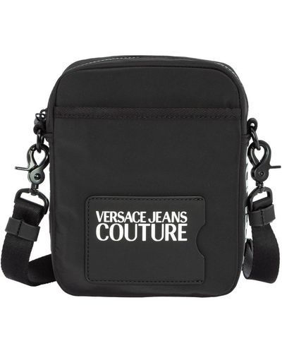 Versace Jeans Couture Cross-body Messenger Shoulder Bag - Black
