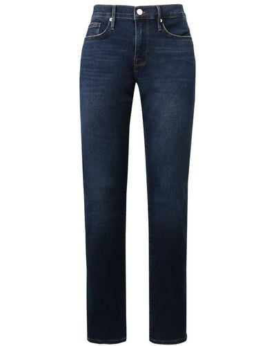 FRAME 5-pocket Slim Fit Jeans - Blue