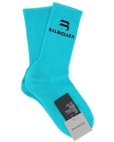 Balenciaga Underwear & Socks - Blue