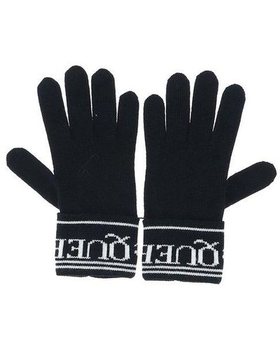 Alexander McQueen Gloves - Black