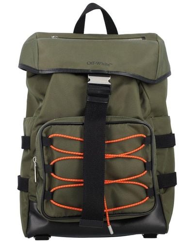 Off-White c/o Virgil Abloh Off- Courrie Flap Backpack - Green