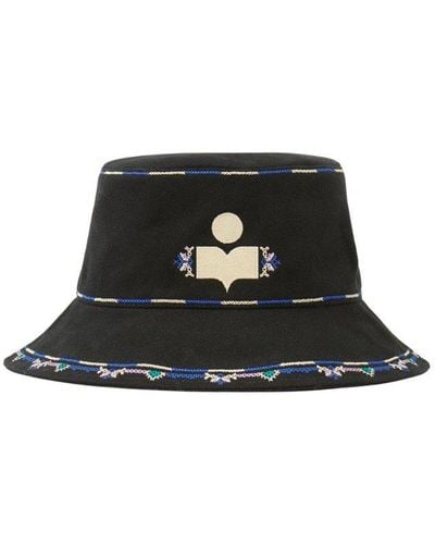 Isabel Marant Halena Bucket Hat - Black