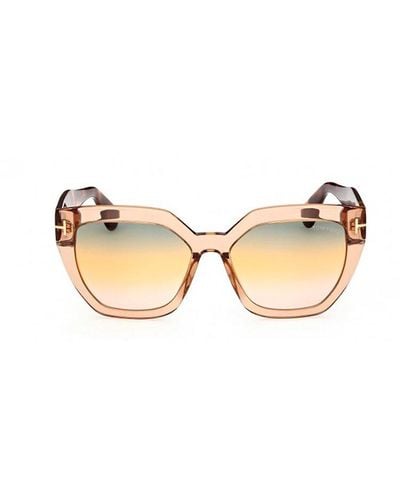 Tom Ford Square Frame Sunglasses - Natural