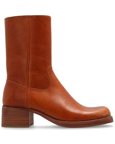 DSquared² Zipped Ankle Boots - Brown