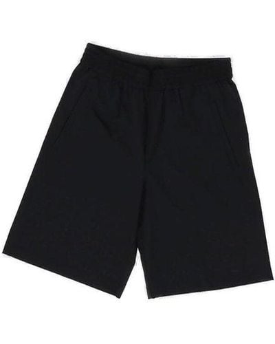Neil Barrett Jordan Knee-length Bermuda Shorts - Black