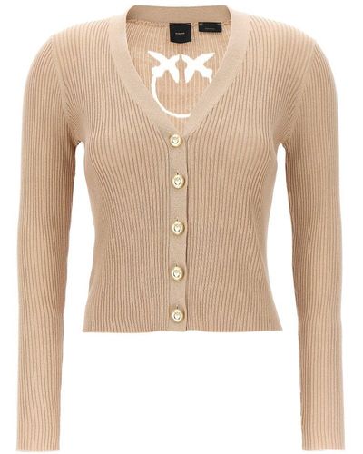 Pinko Tilancino Sweater, Cardigans - Natural