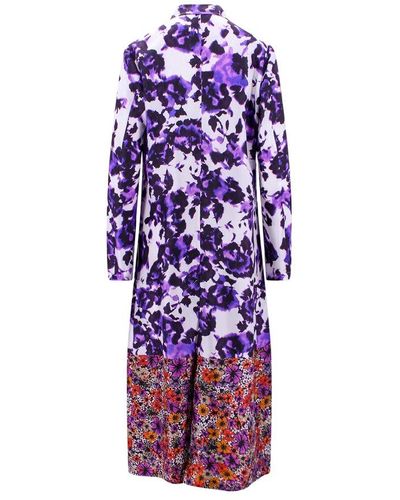 Dries Van Noten Coat - Purple