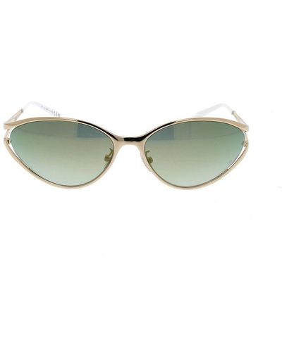 Dior Irregular Frame Sunglasses - Green