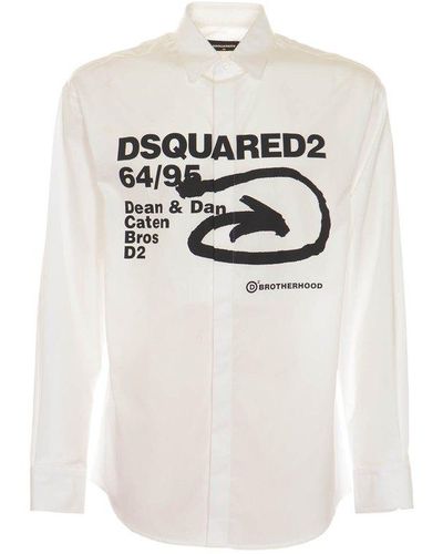 fragment Handvest handleiding DSquared² Shirts for Men | Online Sale up to 77% off | Lyst