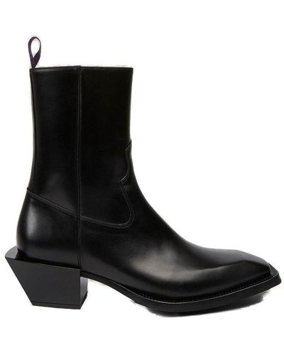 Eytys Luciano Zipped Boots - Black