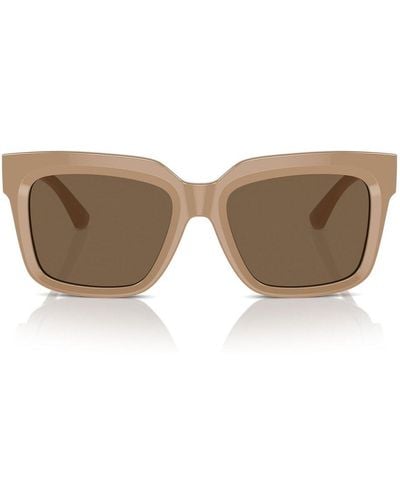 Burberry Square Frame Sunglasses - Natural