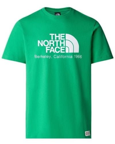 The North Face Logo-printed Crewneck T-shirt - Green
