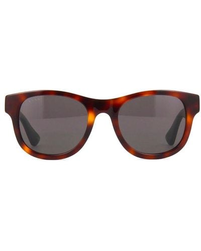 Gucci Square Frame Sunglasses - Gray
