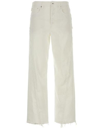 Lanvin Straight-leg Jeans - White