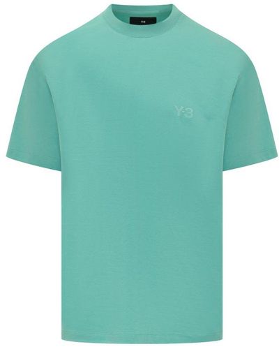 Y-3 T-Shirt With Logo - Green