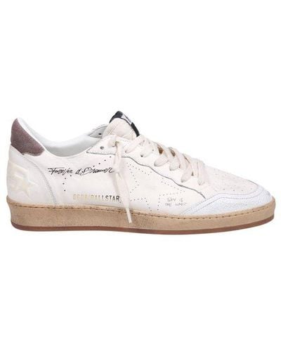 Golden Goose Ballstar Low-top Trainers - White